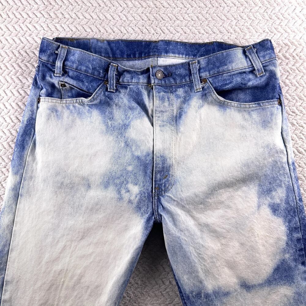 Vintage Levis 505 Orange Tab 20505-0217 Acid wash Jeans Made in USA ‘85‎ - Picture 4 of 16